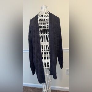 Forever 21 Dark Gray Cardigan Sweater